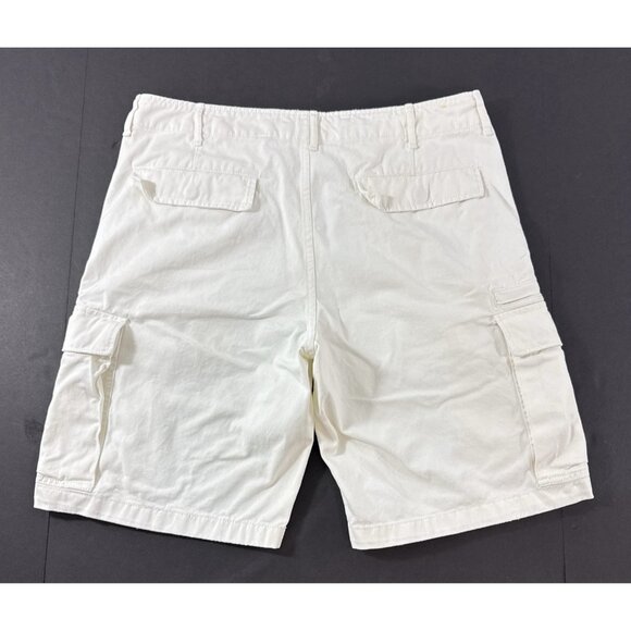 Ralph Lauren Denim & Supply Mens Cargo Shorts Size 36 Military Flag Logo - Picture 5 of 8